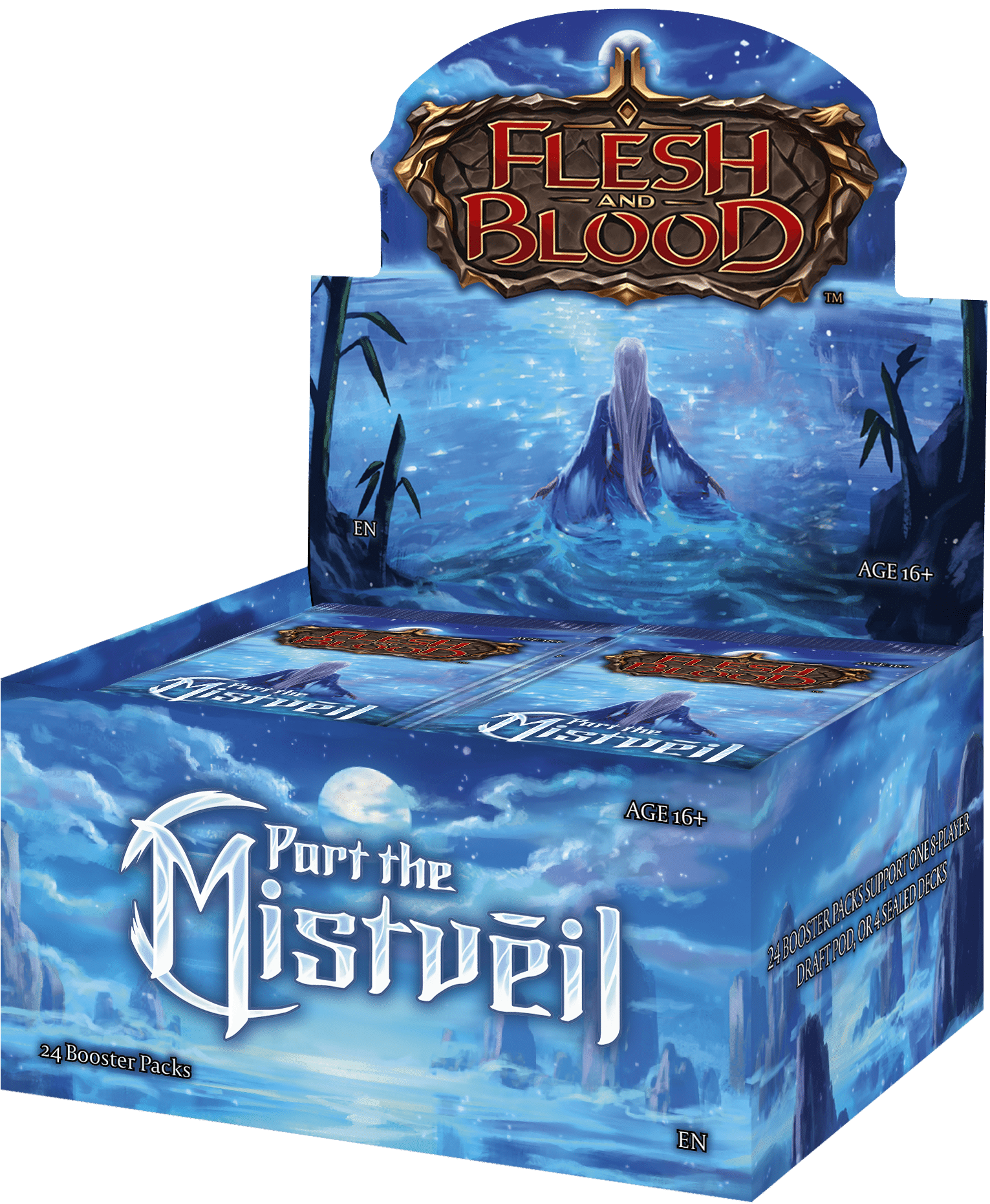 Flesh and Blood Part the Mistveil Booster Box image 0